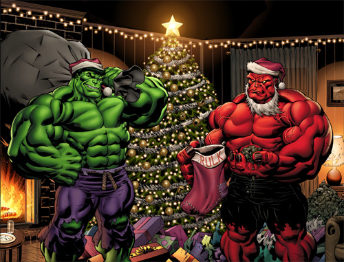 christmas hulk