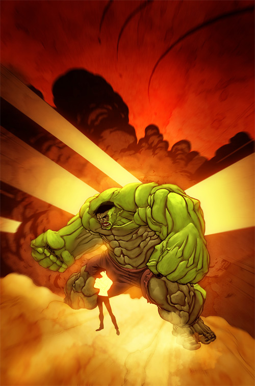 hulk and baby