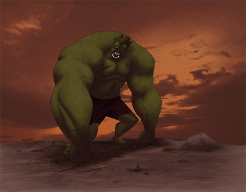 hulk art