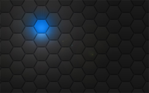 dark hexagon wallpaper