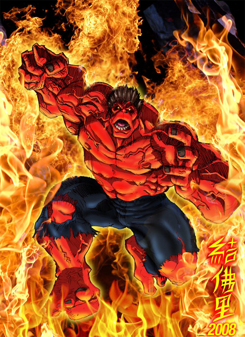 red hulk unleashed