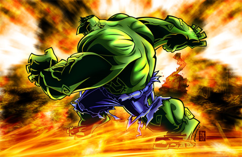 hulk smashed