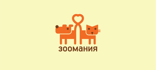 zoo mania animal logo design