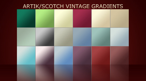 new vintage gradient photoshop