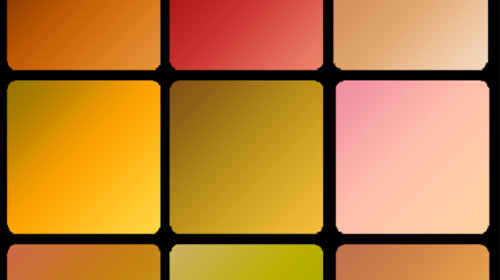 autumn photoshop gradient