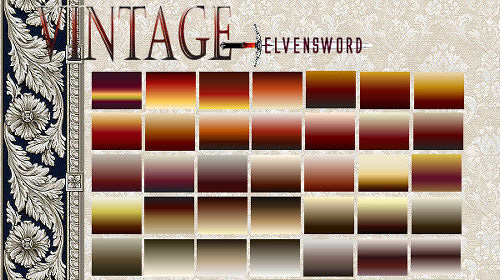 vintage gradient photoshop