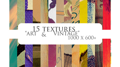 15 textures art vintage