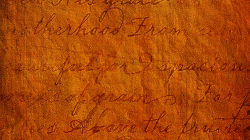 antique script texture
