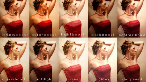 color enhancing actions