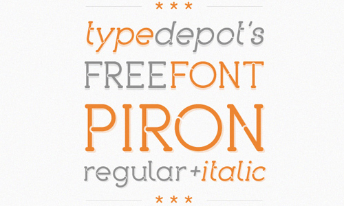 piron free fon