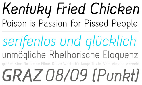 acid type font