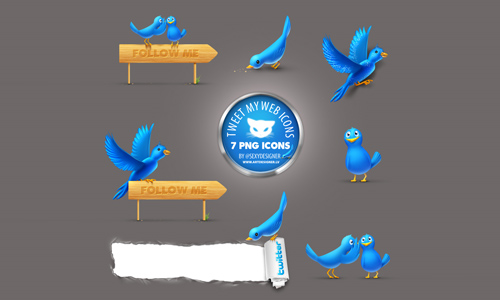 twitter icons tweet