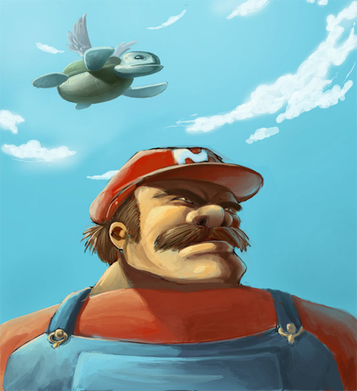 its a me mario