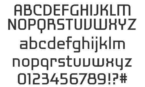 laconic font