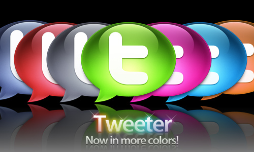 colorful twitter