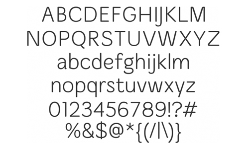 merge font