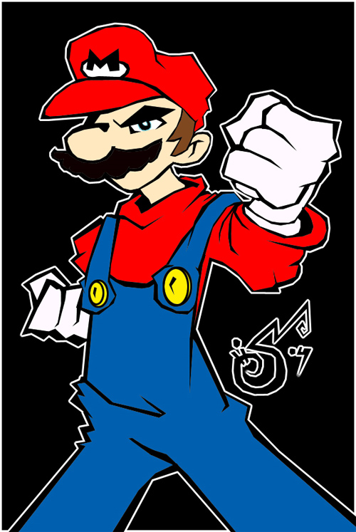 smash mario