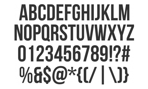 bebas font