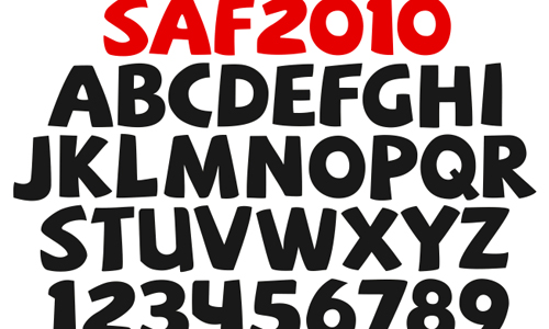 saf free font