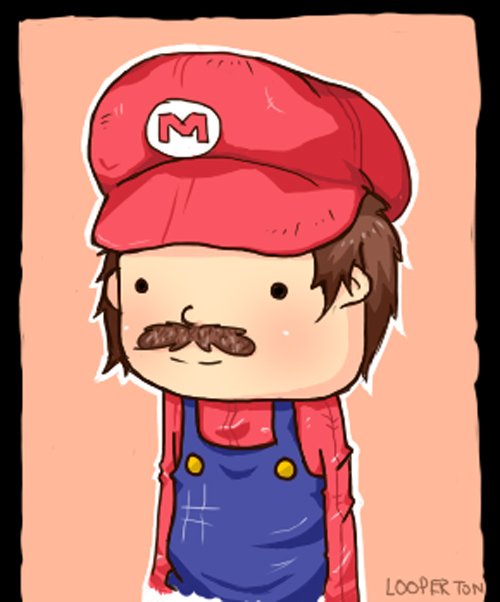 sketch-mario
