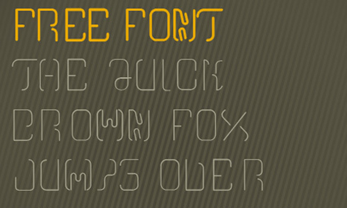 free font two one