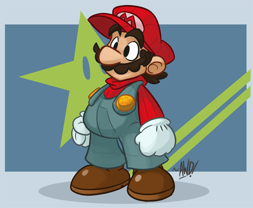 super mario star