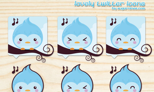lovely twitter icons