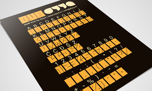 qub font