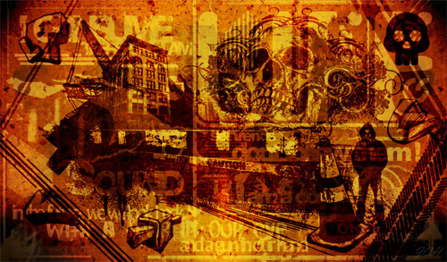 nice grunge wallpaper