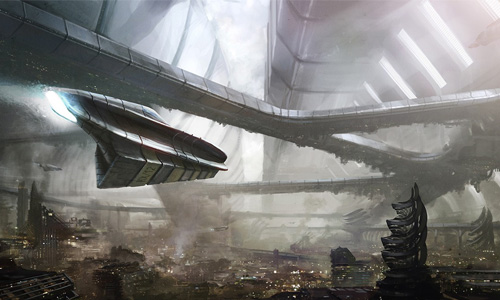 sci fi environment