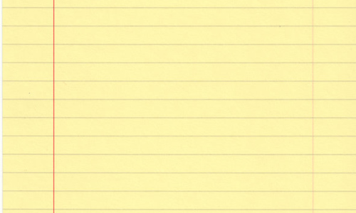 yellow notebook