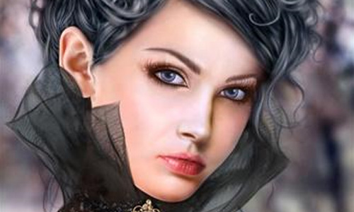 realistic looking lips