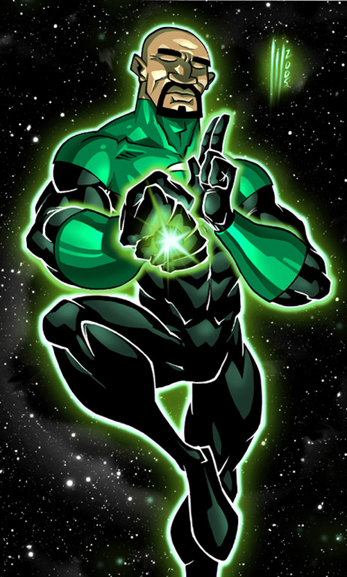 awesome green lantern artwork