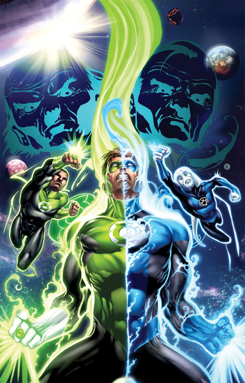 cool green lantern artwork