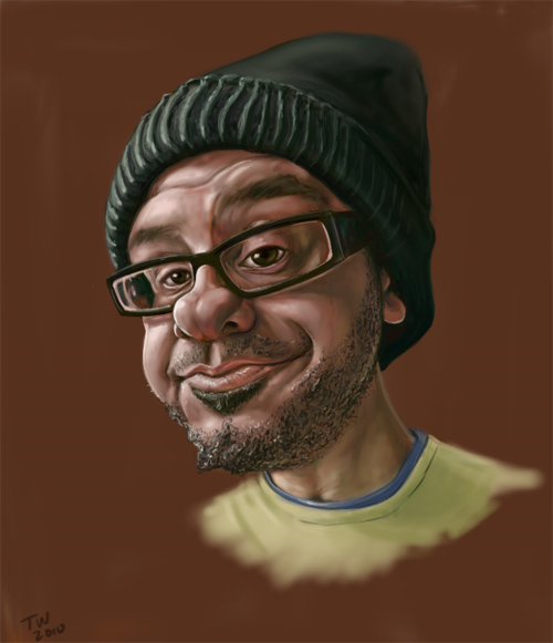 david cross caricature
