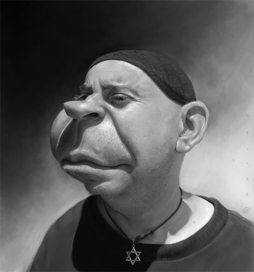 gary caricature artwork