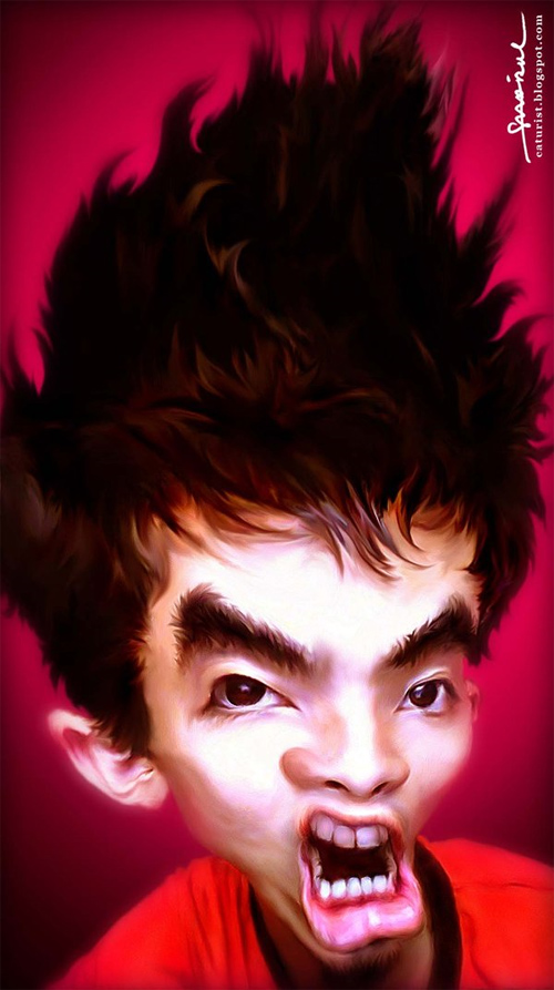 marzuki caricature artwork