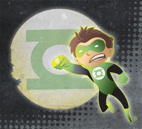 new pretty cool green lantern artwork