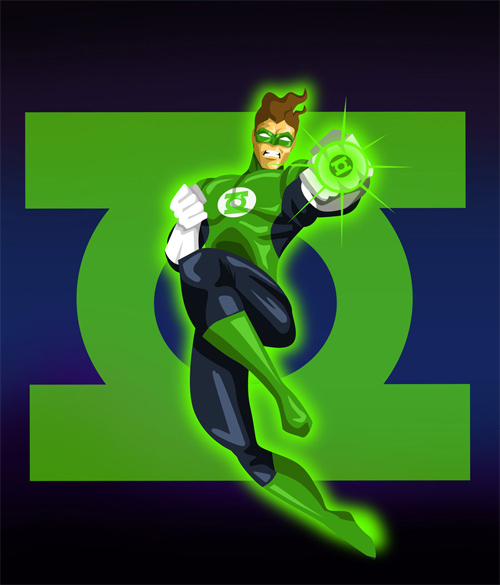 new pretty nice green lantern artwork