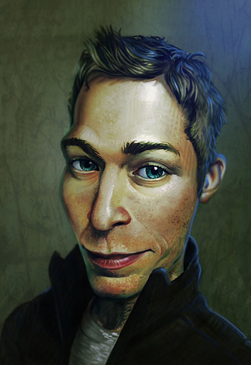 revamp caricature artwork