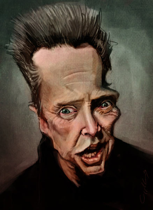 walken caricature artwork