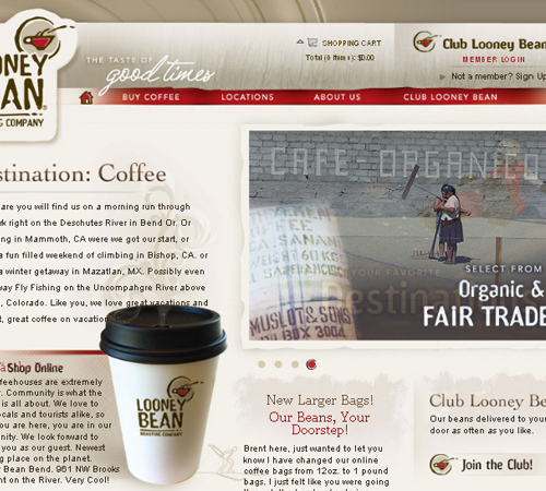 20-looney-bean Coffee Websites - Coffee Websites -