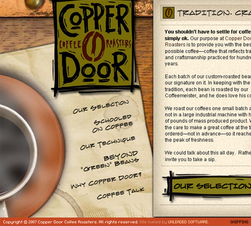 21-copper-door-coffee Coffee Websites - Copper Door Coffee