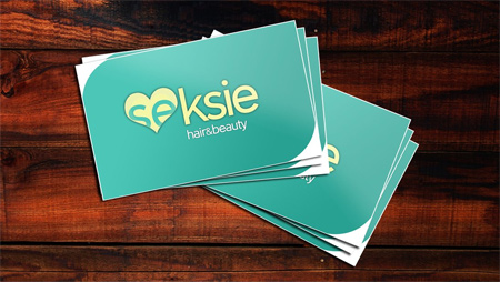 seksi trial business card