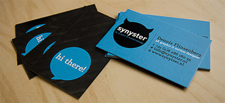 synyster personal card