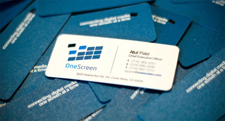 onescreen inc card