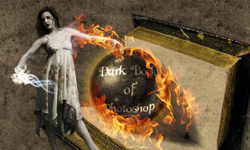 20-dark-book-of-photoshop Halloween Photoshop Tutorials - Dark Book