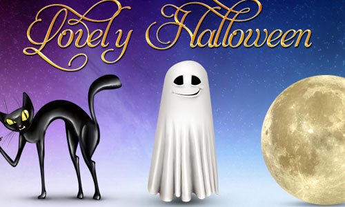4-lovely-halloween Halloween Icons - Lovely Halloween
