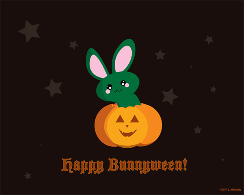 6-happy-bunnyween Halloween Desktop Wallpapers - Happy Bunnyween