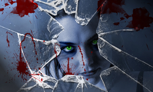 6-vampire-scene Halloween Photoshop Tutorials - Vampire Scene